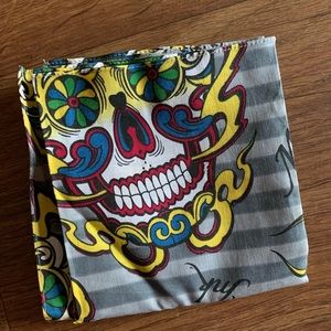 Miami Ink skull bandanna